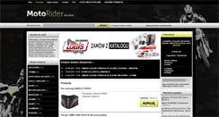 Desktop Screenshot of moto-rider.pl